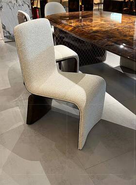 宾利BENTLEY后现代轻奢休闲椅意大利奢华椅港式餐椅高定