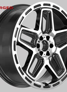 广州锻造轮辋21x8.56x114.3汽车辐条轮毂改装适用于奔驰Xclass