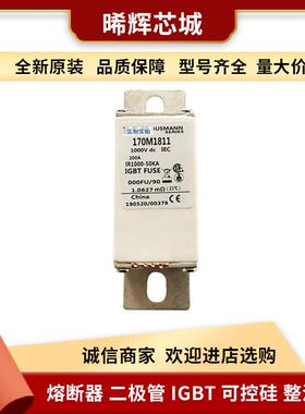 170M1811170M6809电子元器件库存充足型号齐全低压快速熔断器