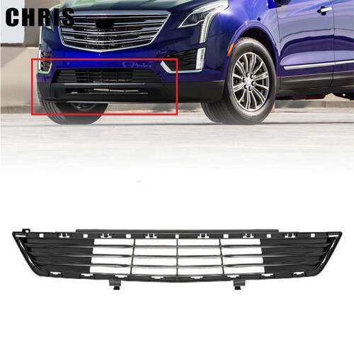 适用2016凯迪拉克Cadillac前保险杠盖下中网板格栅高配23470666