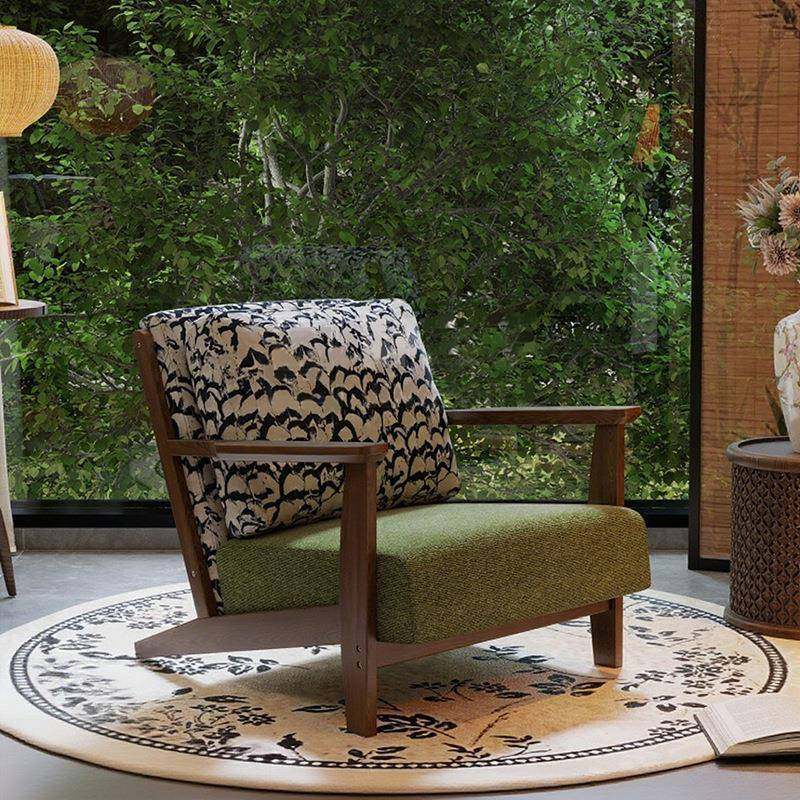 单椅沙发复古客厅实木单人沙发椅休闲靠背椅子设计师椅书房小沙发,机械设备,其他机械设备,淘宝优惠券,粉丝福利购,淘宝优惠卷