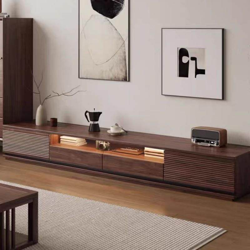 实木柜带灯客厅日式简约意式实木落地视听柜北美黑胡桃木电视柜,纺织面料/辅料/配套,纺织机械配件,淘宝优惠券,粉丝福利购,淘宝优惠卷