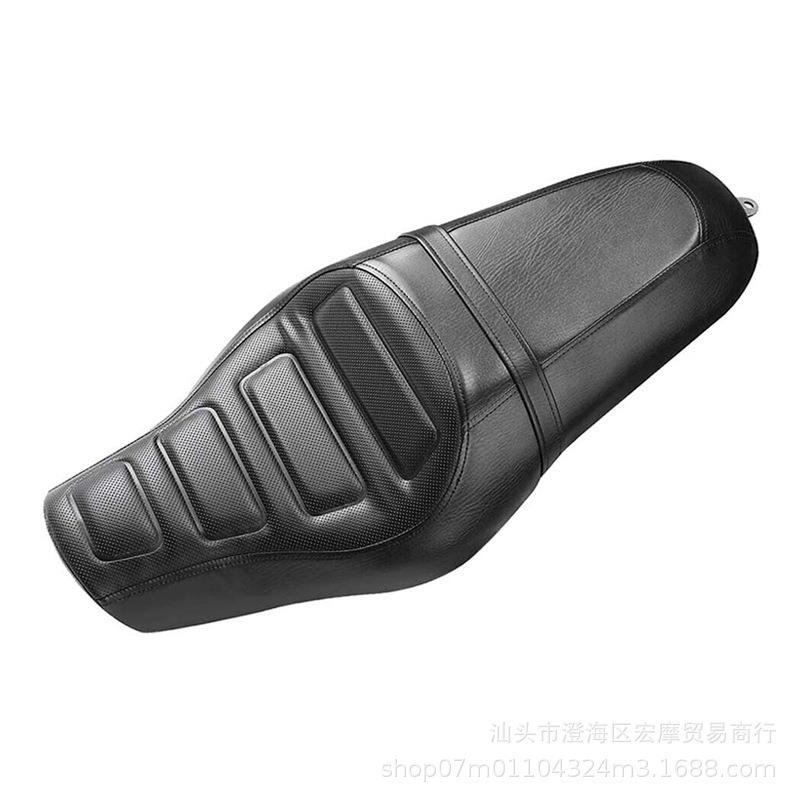 哈雷改装XL8831200X48改装坐垫双人座垫前后一体坐垫皮坐