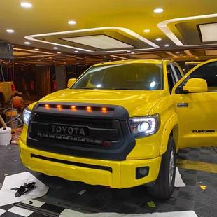 坦途改装中网专用于14-18款丰田坦途改装前杠中网小黄灯1794坦途