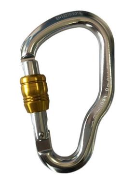 GVIEW/旗云C215VFERRATA牛尾锁登山攀岩攀冰主锁