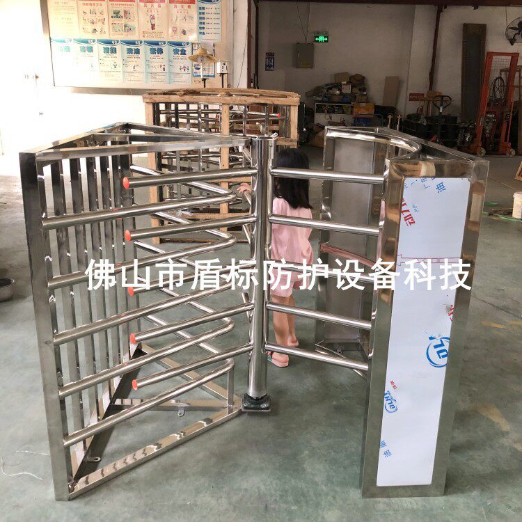 半高门超市入口旋转单向门滚闸单向入口手动旋转门闸限行栏杆闸