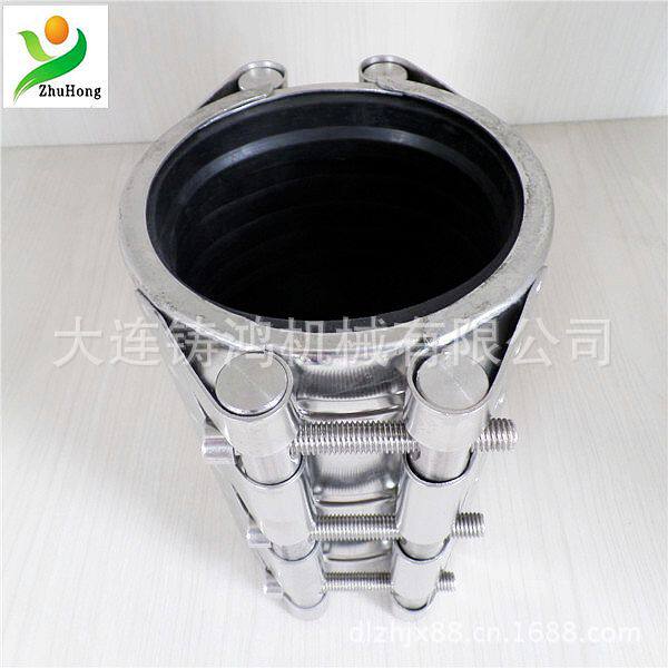 工厂直供双卡管道修补器连接器不锈钢管道抱箍RCD