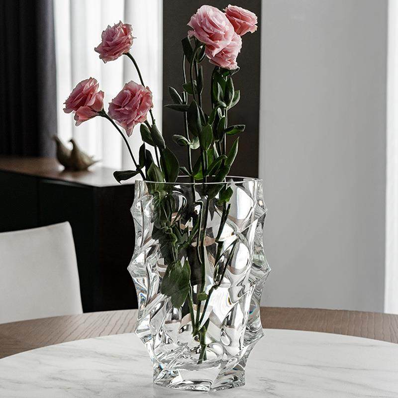 捷克原装进口家居个性时尚简约风装饰摆件水晶玻璃透明花瓶,农用物资,其他肥料,淘宝优惠券,粉丝福利购,淘宝优惠卷