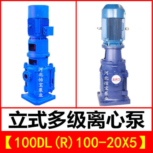 100DL100-20X5立式多级泵DLR热水增压管道离心泵高层建筑给水泵