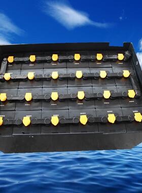 适用龙工叉车LG15蓄电池9VBS4509DB45048V450AH库轮电瓶组