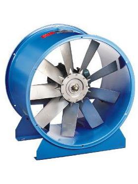 九洲普惠POG型动叶可调轴流通风机圆形风机岗位机