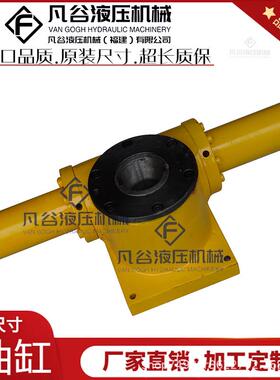 齿条摆动液压缸UBF前法兰孔式单齿条齿轮旋转缸FKD摆动油缸