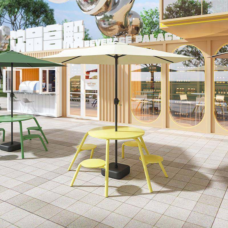 户外桌椅带遮阳伞商业街景区餐饮店外摆餐桌椅庭院公园一体式桌椅,机械设备,其他机械设备,淘宝优惠券,粉丝福利购,淘宝优惠卷