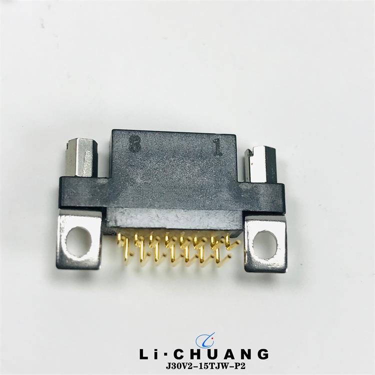 J30V2矩形航插件J30V2-9ZKP-300mm J29A-15ZKNP11 HJ30J-36TJS-A