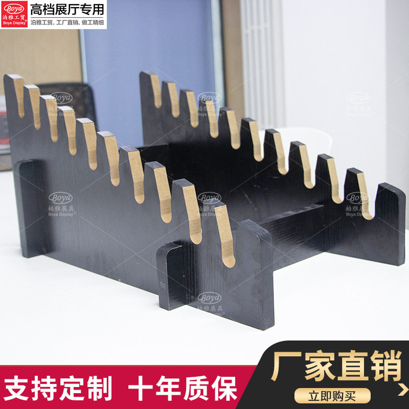 泊雅工贸陶瓷移动简易架立式落地式多功能瓷砖展架木地板展示架