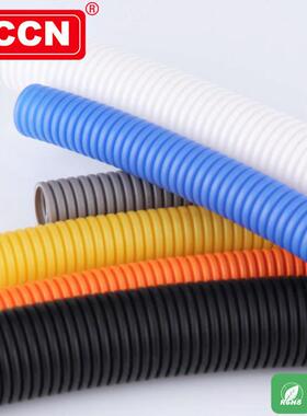 日成pp塑料波纹管BG型黑色PP波纹管阻燃穿线绝缘软管