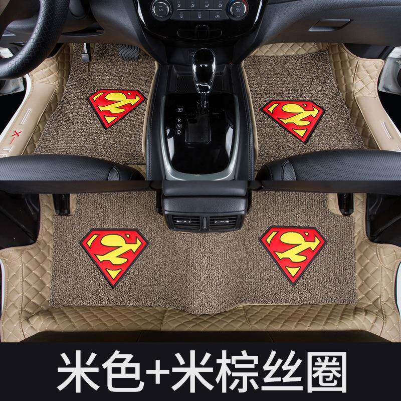 适用于新老款奇骏专车专用丝圈脚垫汽车脚垫奇骏7/5座全包围