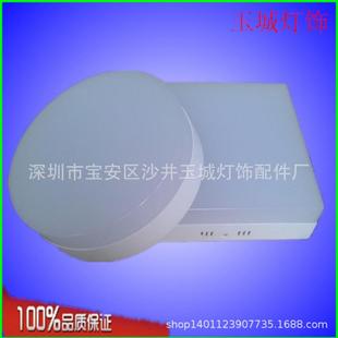 筒灯无边款 面板灯吸顶式 成品90m120m 方形直发光圆形明装 LED玲珑款