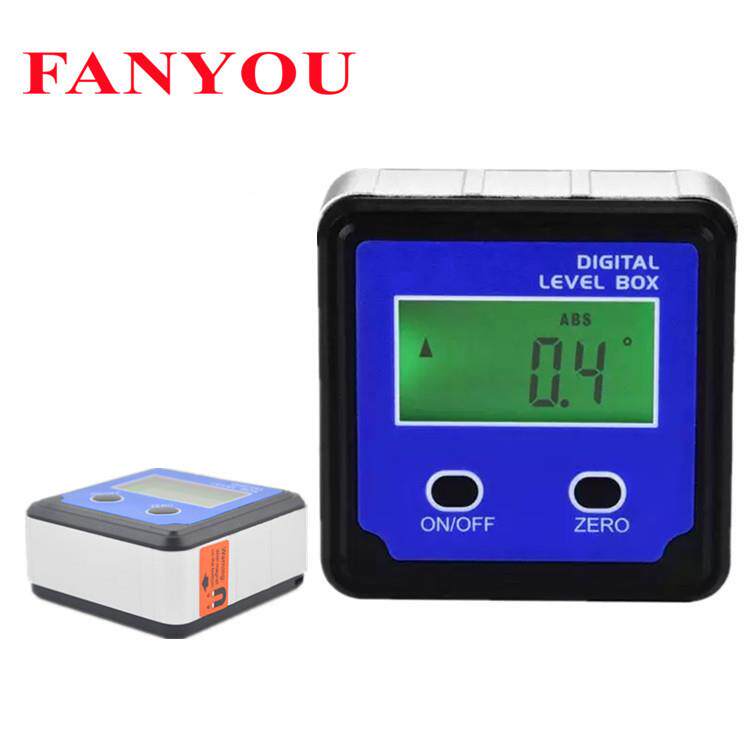 凡莜兰色带磁电子数显倾角仪角度尺倾角盒角度仪坡度仪水平仪