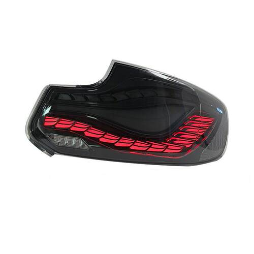 适用于宝马2系龙鳞尾灯改装M2CF22F23F87218220i230OLED