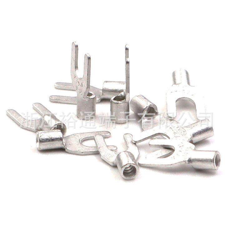 SNB2-3/4/5/6/8线叉端子AWG16-141000只/包环保叉形焊接裸端子