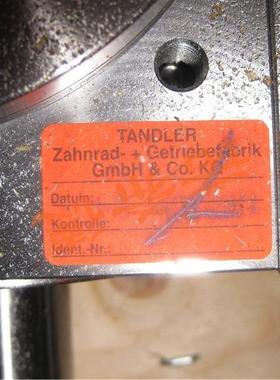 德国TANDLER油封、齿轮箱，齿轮减速器HW01VI=IIII=2:1S1544