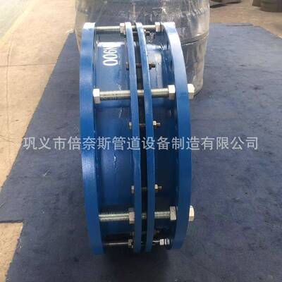 矿用耐磨衬胶套筒式伸缩节SSQ型套管式伸缩器耐磨管道伸缩接头