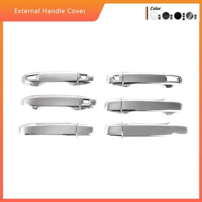 适用于17款NOAHVOXY80系改装车门拉手盖装饰把手盖外拉手保护贴