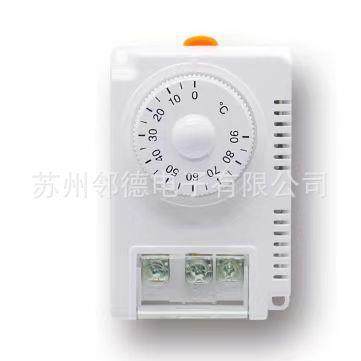 供应除湿散热温控器0-90度可调温控开关用于电控柜通讯柜PTS-090S