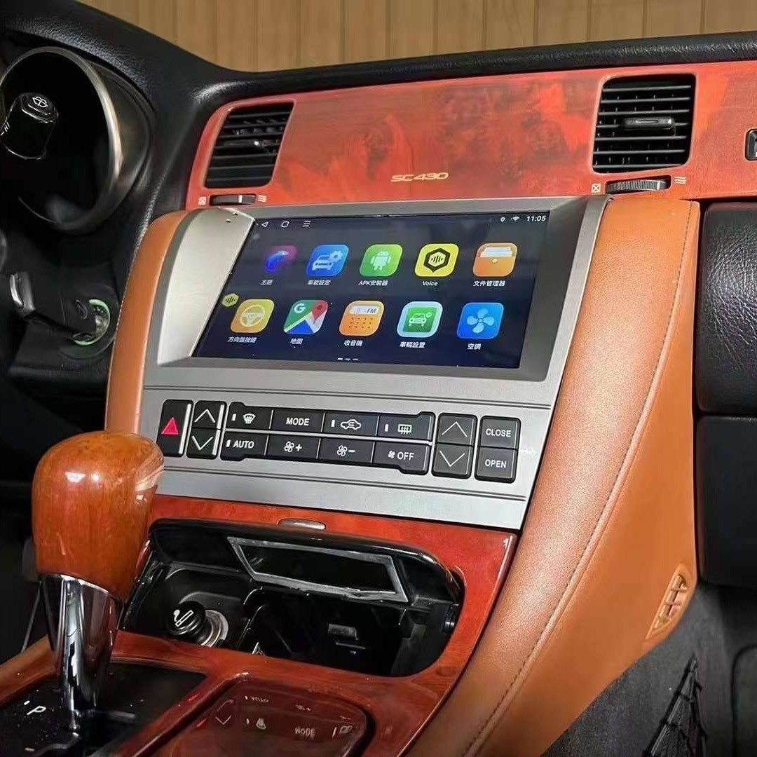 10.2寸适用于2001-2010款Lexus SC430安卓导航一体机无线Carplay