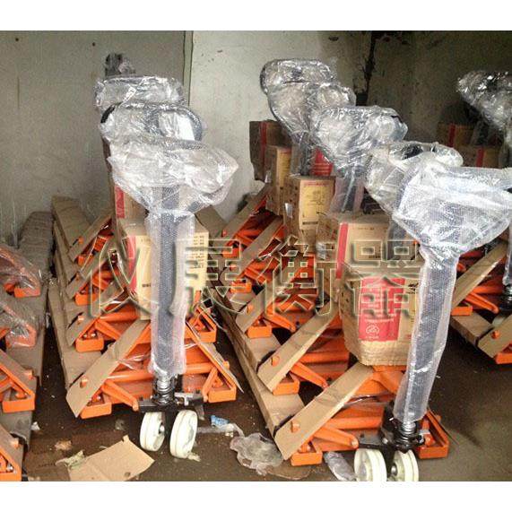 YCS系列3吨工业液压防爆叉车秤3吨防爆型叉车磅秤报价