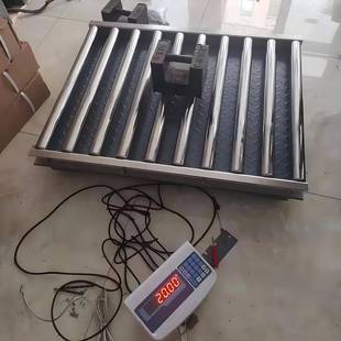 非标准定款 800mm无动力滚轮秤50kg不锈钢辊筒台秤 改制滚筒秤600