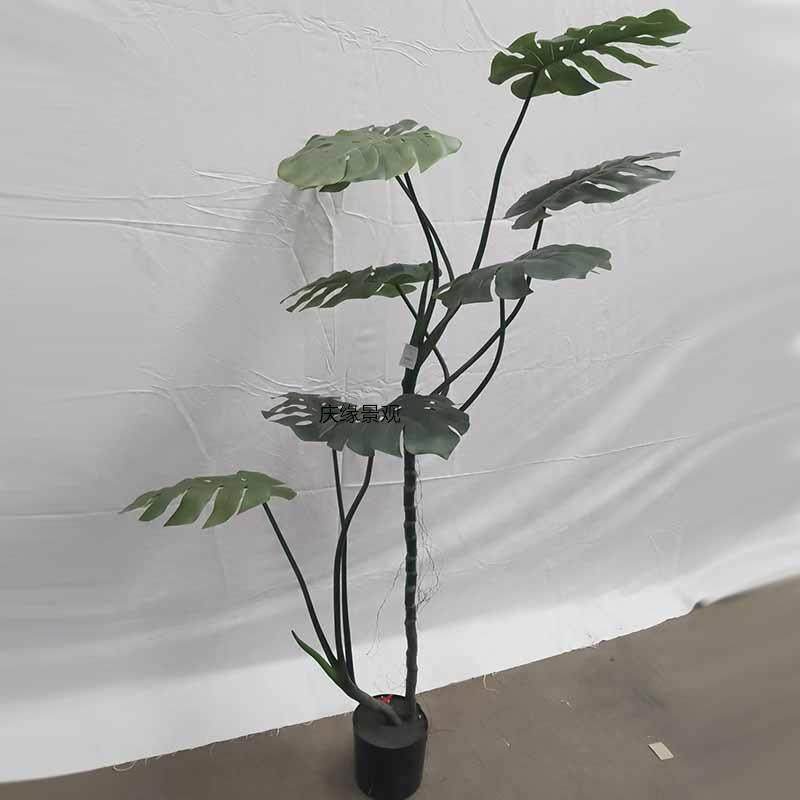 仿真多杆龟背盆栽高杆矮杆龟背高杆招财芊仿真绿植盆栽装饰造景,纺织面料/辅料/配套,纺织机械配件,淘宝优惠券,粉丝福利购,淘宝优惠卷
