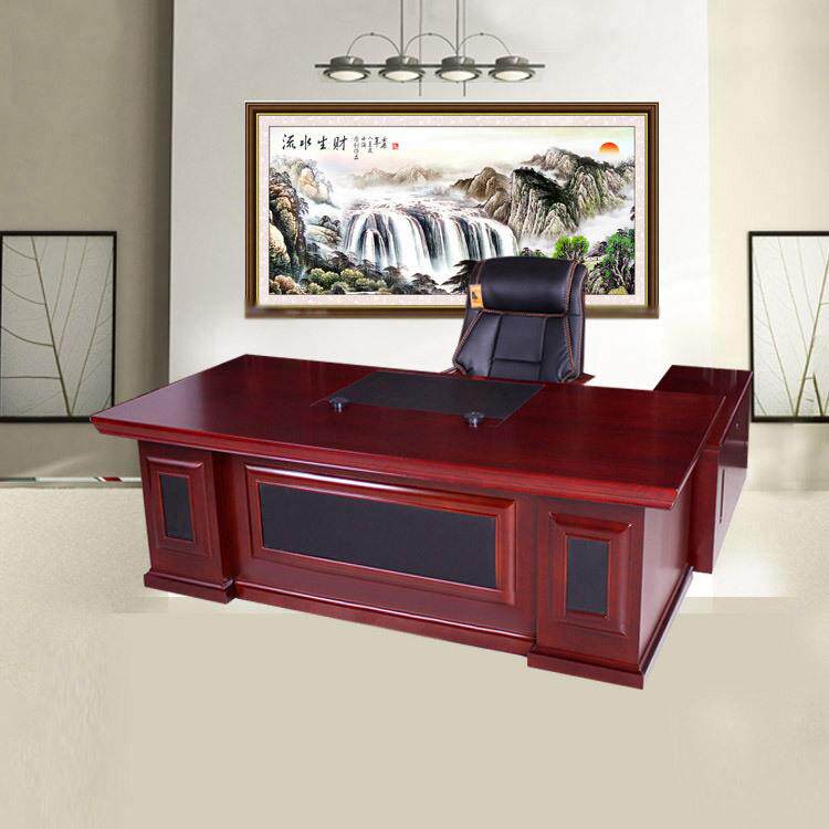 北京办公家具烤漆大中班台时尚主管办公桌1.6米1.8米老板经理桌