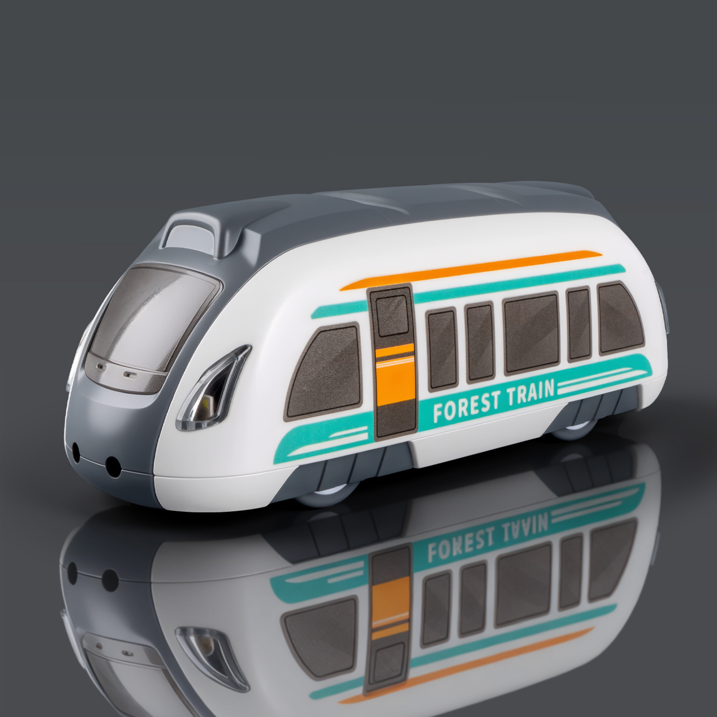 儿童双向电动感应高铁玩具