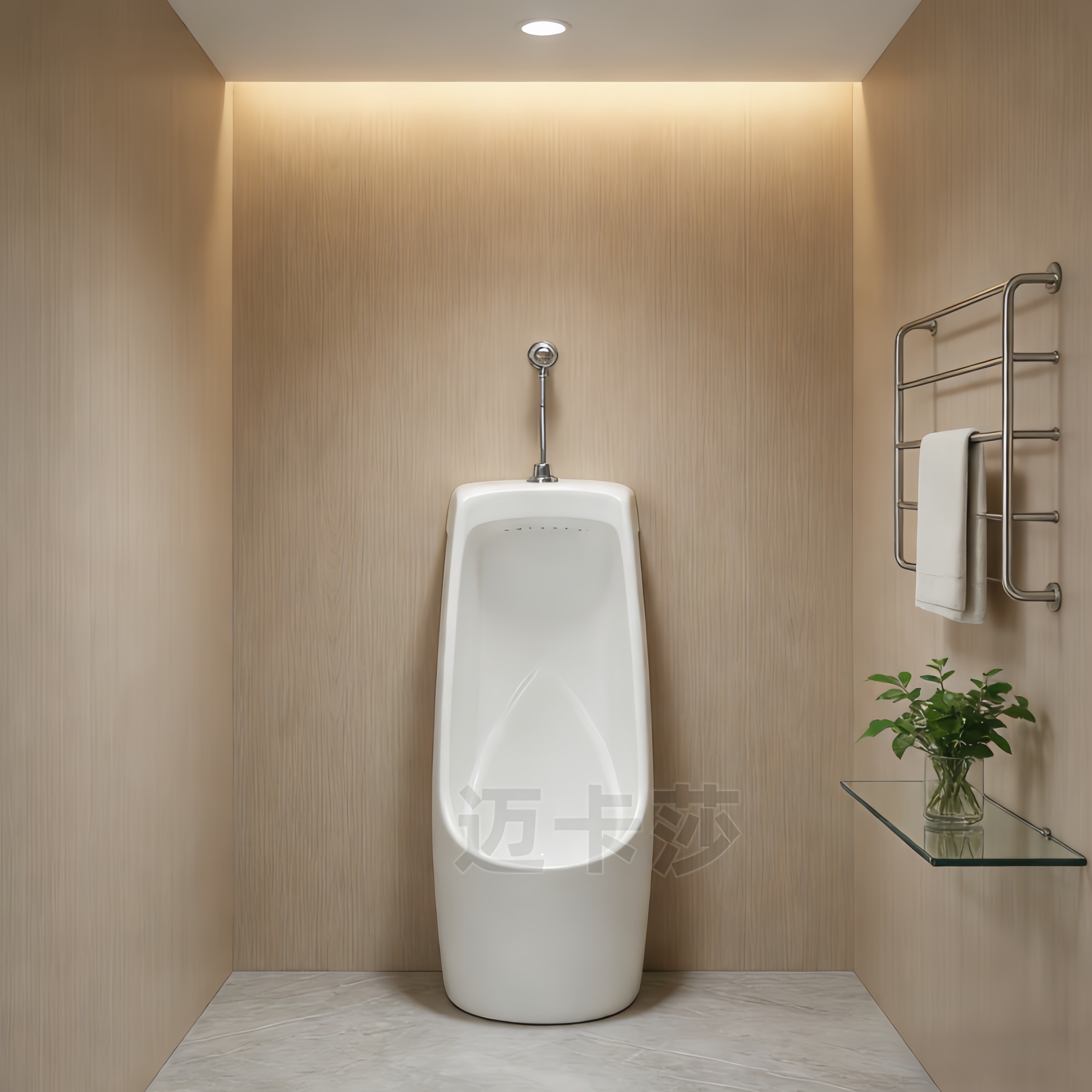 立式明装一体感应陶瓷尿斗男士落地式小便斗成人小便池家用小便器