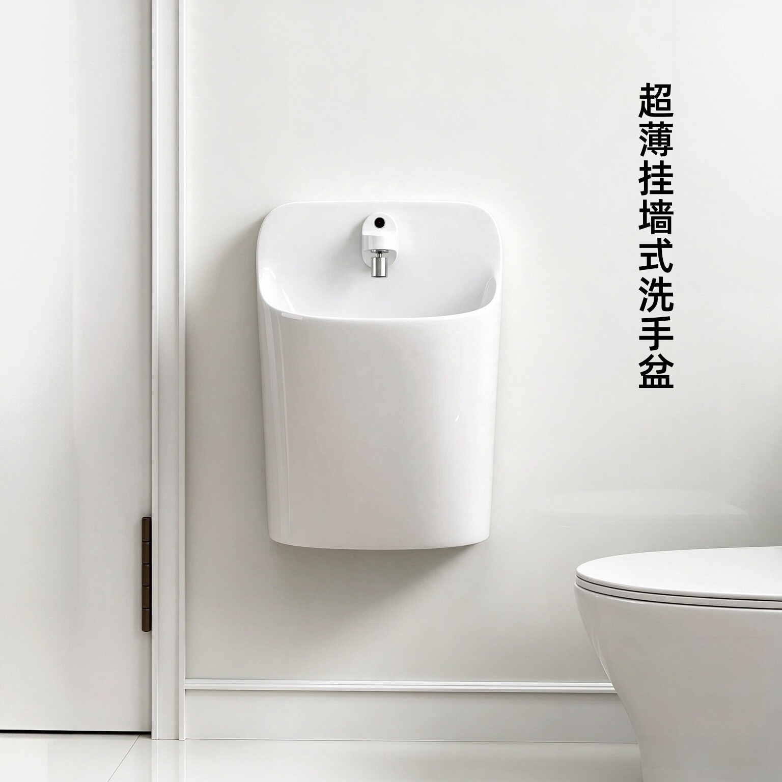 日式小型壁挂式洗手盆小户型卫生间洗漱盆家用洗手池挂墙式洗面盆