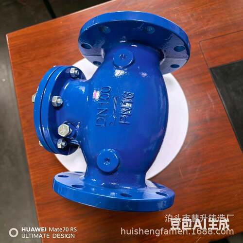 H44T-16Q旋启式止回阀球墨铸铁卧式止回阀铜密封止回阀