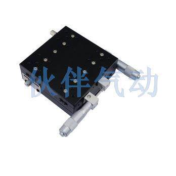供应40*40XY轴滑台微调架手动可调平台手动位移平台LY40-CM