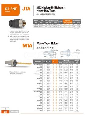 安威钻夹头特重系列13S-JT616S-JT6安威钻夹头重型系列13H-JT6