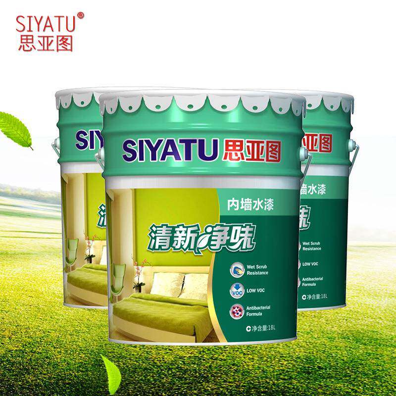 内外墙乳胶漆室内墙面家用翻新漆工程水性涂料白色内外墙漆水性漆