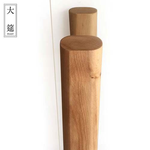 玻璃大门拉手移大把手对开推拉原木门个性复古木质门把办公室对装