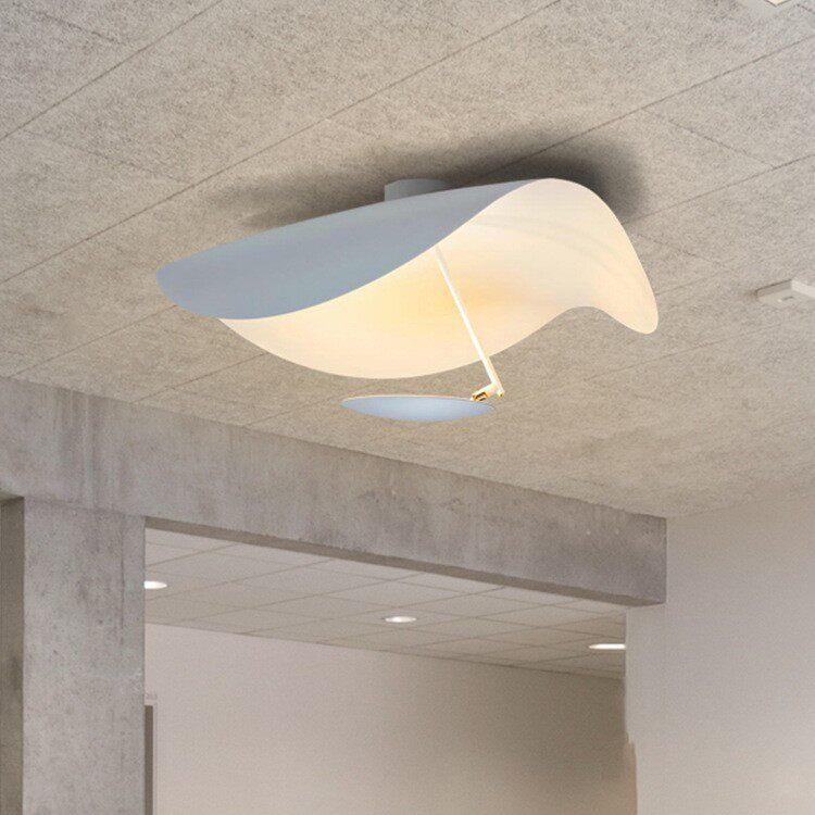 意大利设计师款个性飞碟餐厅吊灯卧室服装店现简约金泊客厅吊灯