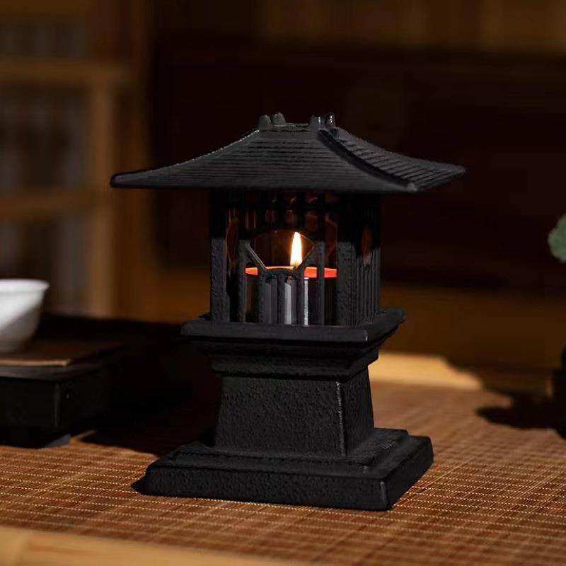 仿真怀旧铸铁建筑复古长安灯仿古宫灯古代雪见灯铁艺烛台铁艺装饰,智能设备,其他智能设备,淘宝优惠券,粉丝福利购,淘宝优惠卷