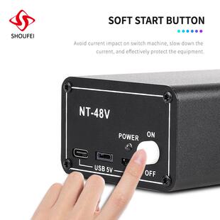 直销NT48v便携式充电幻象电源电容麦克风话筒通用供电适配器