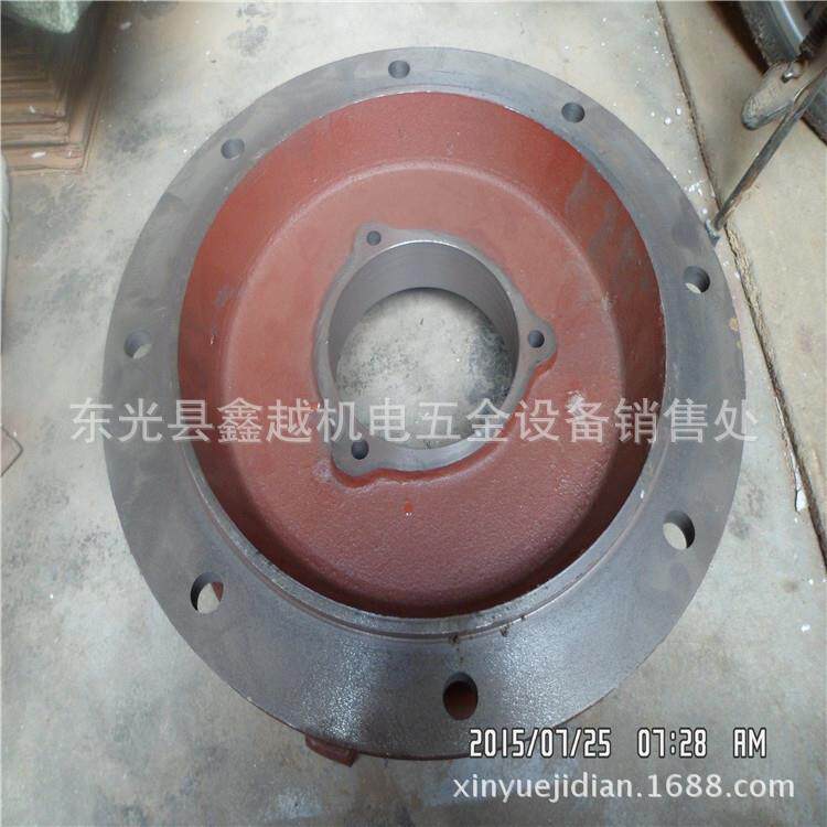 现货供应Y80-355电机端盖铸铁端盖立式法兰卧式