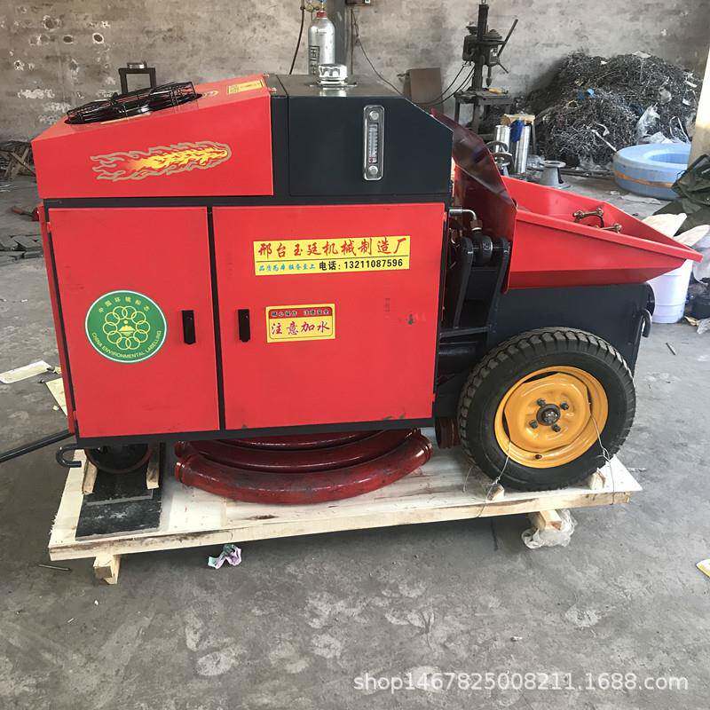 细石砂浆输送泵液压二次结构浇灌泵上料机二次构造浇筑一次成型