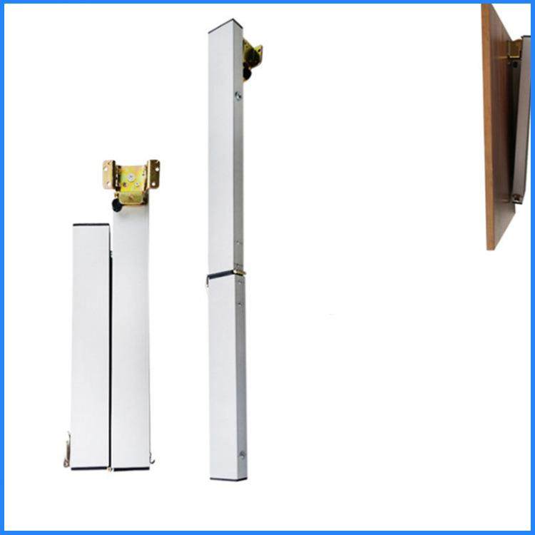 可定任意高度铝材可折叠隐藏桌腿家具五金茶几餐台支撑脚