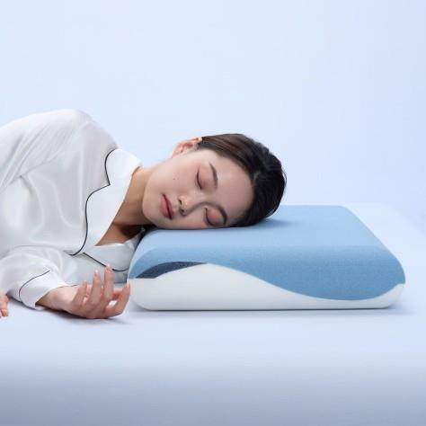 云朵二代升级三芯深睡慢回弹记忆棉枕头一只装单人学生枕芯护颈椎