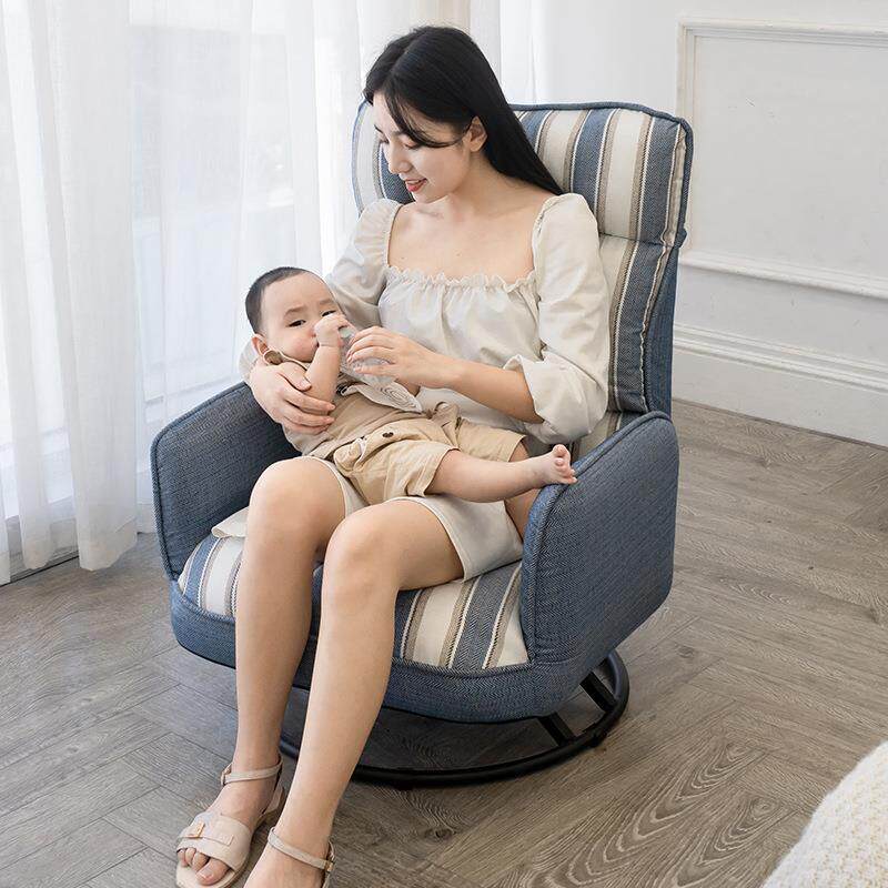 喂奶椅子哺乳椅孕妇坐月子懒人靠背椅家用卧室休闲单人护腰小沙发